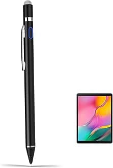 Stylus for Samsung Galaxy Tab A 10.1/10.5/8 Inch Pencil, EVACH Rechargeable Digital Pencil with 1.5mm Ultra Fine Tip Stylist Pens for Samsung Galaxy Tab A 10.1/10.5/8 Inch,Black