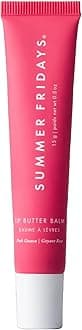 Sumer Friday Lip Butter Balm Pink Guava, Vegan Moisturizing Formula with Shea Butter - Pink Guava -15 g | 0.5 oz