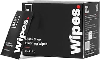 SHOEGR Shoe Cleaning Wipes | Dual Textured For Tough Stains & Midsoles | Superior Cleaner Wipes For Sneakers, Nubuck, Canvas, Suede, Boots, Knit, Sports & Multi-Material Shoes