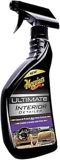 Meguiar's G16216 Ultimate Interior Detailer, Protects Interior Surfaces from Dirt and Grime, Leaves Your Surfaces Protected from UV Rays and Giving It a Lasting Finish, 15.2 Oz Spray Bottle