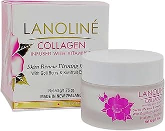 Marine Collagen, Vitamin C, Goji Berry, Kiwifruit Day and Night Skin Renew Firming Cream for Dry, Damaged Skin, Sensitive Skin