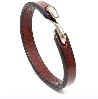 Mens Leather Braeclet
