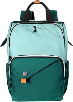 Hap Tim Laptop Backpack 15.6/14/13.3 Inch Laptop Bag Travel Backpack for Women/Men Waterproof School Computer Bag Large Capacity Bookbag for College/Travel/Business (7651EU), Green