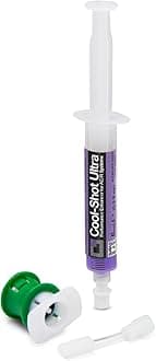 Cool-Shot Ultra, A/C Performance Enhancer Additive to Restore the Original Efficiency of Vehicle A/C Systems, 6 mL Cartridge, includes R1234yf Adapter