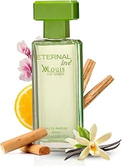 Eternal Love X-Louis for Women - Long Lasting Eau de Parfum Spray 100ml - Premium Floral Fragrance with Amber & Vanilla - Sophisticated Scent