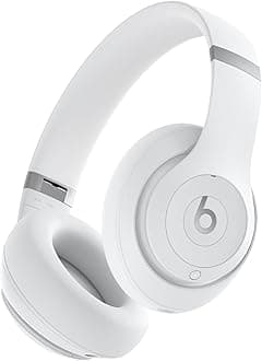 Beats Studio Pro –Bluetooth Noise Cancelling Headphones – Personalised Spatial Audio, Apple & Android Compatibility, Up to 40 Hours of Battery Life - Matte White