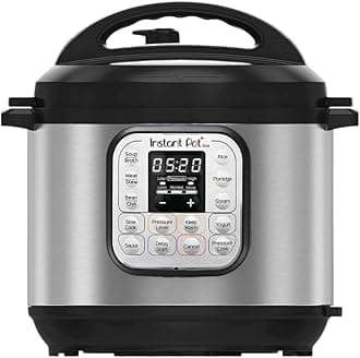 Instant Pot DUO MINI 3L Electric Pressure Cooker. 7-in-1: Pressure Cooker, Slow Cooker, Rice Cooker, Sauté Pan, Yoghurt Maker, Steamer and Food Warmer, Black,silver