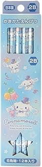 566179 Sanrio Pencil Pack 2B Cinnamoroll Cinnamon 0.31 x 0.31 x 6.93 inches Kids Learning Stationery Character