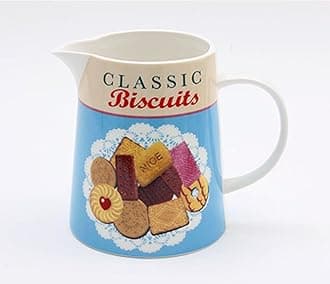 Biscuits Porcelain Jug, Assorted