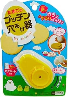 Daiso Form of Chick Egg Hole Puncher - Boiled Eggs Piercer Carded with Magnet