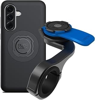 Quad Lock Out Front PRO Bike Phone Holder Kit with MAG Phone Case for Samsung Galaxy A36