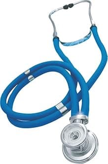 Rappaport Dual Tube Stethoscope - Dual Head (Blue)