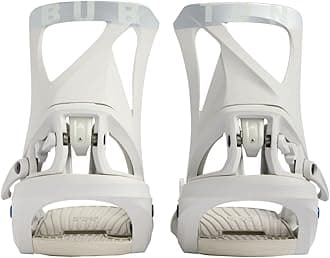 Burton Step On Womens Snowboard Bindings Grey Cloud Sz L (9-11)