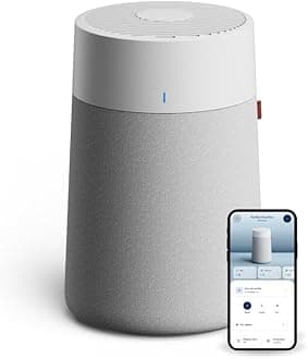 BLUEAIR Air Purifier for Rooms up to 43 m² | Blue Pure 511i Max– Smart, Quiet, HEPASilent Technology, Ideal for Home, Bedroom, Children's room, Against Dust, Allergens, Smoke, Mold & Pet hair