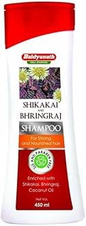 Baidyanath Asli Ayurved Shikakai and Bhringraj Nourishing Shampoo | Hair Strong Shampoo | Coconut Oil | - Sulfate & Paraben Free (450 ml)