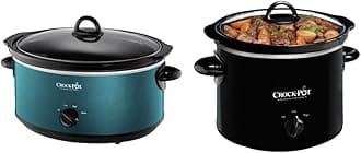 Crock-Pot 7 Quart Slow Cooker, 2 Quart Slow Cooker and Food Warmer Bundle