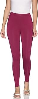 TWIN BIRDS Tailored Cut & Classic Fit Stretchable Viscose Elasthane Fabric Ankle Length Leggings for Women