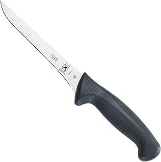 M23850 Millennia Black Handle, 6-Inch Flexible, Boning Knife