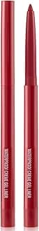 Eyeliner Pencil, Waterproof Eyeliner Long-lasting, Dark-red Eye Liner, High-Pigmented Colorful Eyeliners Easy To Use Eye Liner Pen for Women, Dark-red