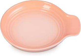 Le Creuset Stoneware Signature Round Spoon Rest, 6in., Peche