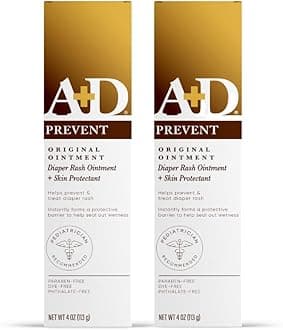 A+D A & D Diaper Rash Ointment 4 oz. (Pack of 2)