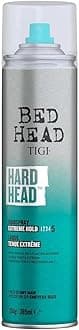 Bed Head TIGI Hard Head Hair Spray for Extreme Hold & Natural Shine Finish, Dries Instantly for Lasting Effect, Hair Setting Spray with Long Lasting Hold for Hairstyling, Unisex Spray for All Hair Types, 385 ml