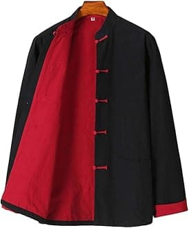 ZooBooMens Martial Arts Kung Fu Jacket Tang Suit