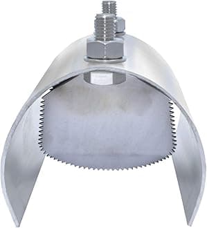 for 6 Inch Drains (145/150mm) – Stainless Steel Double Non-Return Valve – Anti Rat Drain Guard for Clay & Plastic Pipes – Twin Flap Sewer Rodent Stopper (Pack of 2)