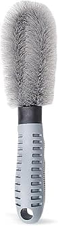 Cleaning Brush Tire Brush for Cleaning Car Wheel Hub Wheel Tire Rim Scrub Brush Hub Clean Wash Useful Brush Car Truck Motorcycle Bike Washing Cleaning Tool Random Colors (Hum Cleaner Brush)