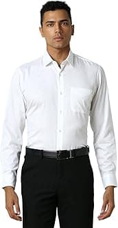 Peter England Men's Cotton Regular Fit Shirt