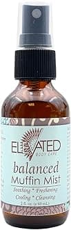 Taylors ELEVATED Muffin Mist – Natural Feminine Spray| 5 Scents | Yoni Oil | Vegan | Herbal Infused Oil helps Soothe Vaginal Dryness, Itch, Soreness, Odor | Feminine Hygiene | Postpartum (Balanced)