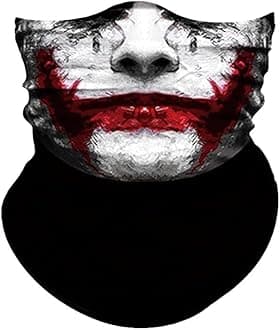 Obacle Neck Gaiter Face Mask Bandana for Dust Wind Sun Protection for Men Women