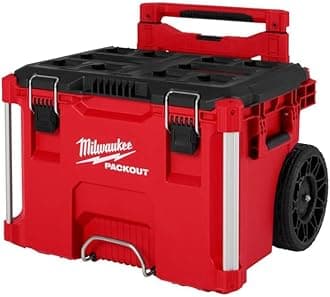 Milwaukee Electric - PACKOUT 10 Compact Portable Tool Box with ADJUSTA