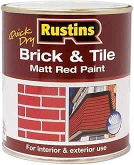 Rustins BRITW250 Quick Dry Brick & Tile 250ml, 250 ml