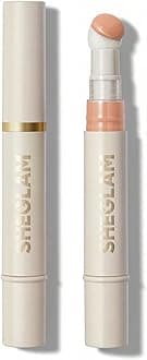 Complexion Boost Concealer Sponge-Head Applicator Matte Liquid Concealer Long Lasting Brightening Color Corrector Weightless All-Day Long Lasting Hydrating Concealer-Pink Pearl