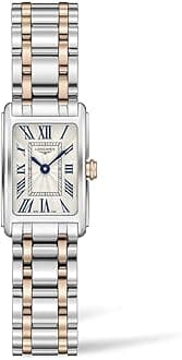 Longines L5.258.5.71.7 Women's Wristwatch, Longines Dolce Vita, Quartz, Dial Color - Silver, Watch Square, Quartz, Elegance