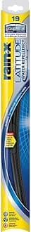 5079276-2 Latitude 2-In-1 Water Repellent Wiper Blades, 19 Inch Windshield Wipers (Pack Of 1), Automotive Replacement Windshield Wiper Blades With Patented Rain-X Water Repellency Formula