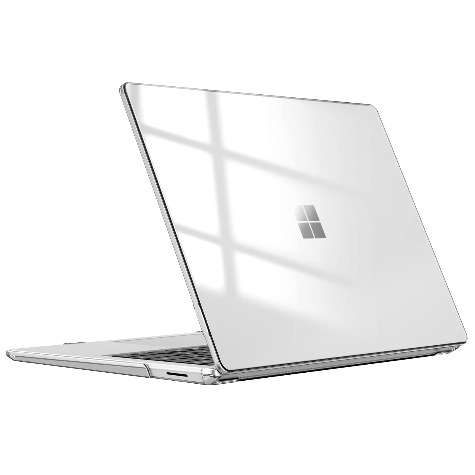 Case for 13.5 Inch Microsoft Surface Laptop 5/4/3 with Metal Keyboard (Model: 1951/1868) - Protective Slim Snap On Hard Shell Cover (Crystal Clear)