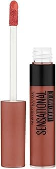 New York Sensational Liquid Matte Lipstick, Non-sticky, Non-drying Lipstick, Hassle Free & Precise Application, Long Lasting Liquid Matte Lipstick - NU02 Strip It Off|7ml