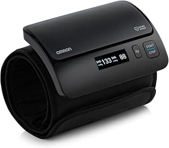 - Omron Smart Elite+ HEM 7600T Tubeless 360° Accurate Arm Digital Blood Pressure Monitor With Intellisense Technology & Intelli Wrap Cuff With Bluetooth Connectivity to Store Historic Measurements