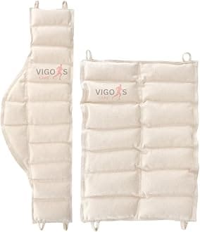 moist heat therapy hydrocollator pack for physiotherphy pain relief, hote pack bag for pain relief, steam hot pack set - Pack Of (Cervical_Standard_2Pcs)