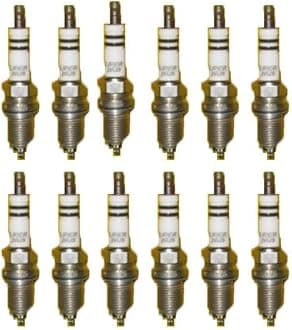 Set Of 12 Mercedes W163 W208 W210 W211 W220 Spark Plug Bosch Platinum Plus FR8DPP33