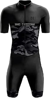 Triathlon Suit Men’s – Quick Dry, Breathable, Sleeveless TriSuit for Swimming, Cycling, Running, Duathlon – One Piece Bodysuit for Bicycle Training,Men's Elite Trisuit