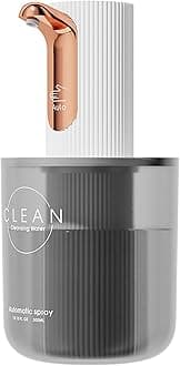 Automatic Foaming Soap Dispenser,9.5oz/280ml Touchless Rechargeable Hand Soap Dispenser for Kitchen, Bathroom (White)