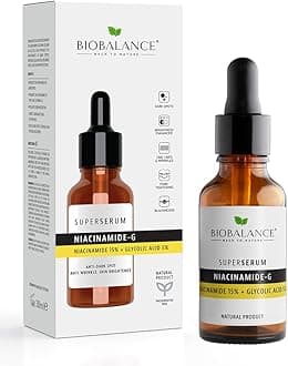BioBalance Niacinamide-G Super Serum | 30ml | Regulate Sebum Production | Face Serum | For Oily & Acne Prone Skin | Reduce Dark Spots | 15% Niacinamide