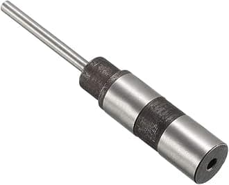 uxcell 3mm Paper Punch Drill, Straight Shank Hollow Bit Tool, for Hole Puncher Punching Machine