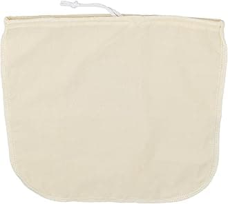 Cold Brew Coffee Bag Compatible with Toddy Cold Brew Systems, Mason Jars, Pitchers Cold Brew Maker, for 12" x 11" Cotton Reusable Coffee Filter Bag with Drawstring (1 Pack)