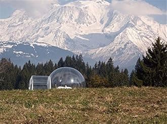 TM Dl Clear Bubble Tent 3-4 Person Includes Inflatable Pump Camping Outdoor …
