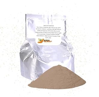 Mocha Flavored Boba Bubble Tea Powder for Milk Tea Premium Instant Drink Mix - 2.2 LB bag for 40-45 Servings - Just Add Tapioca Pearls by BUBBLE TEA SUPPLY