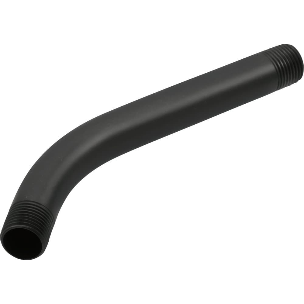DRP40593BL 7" Wall Mounted Shower Arm Matte Black